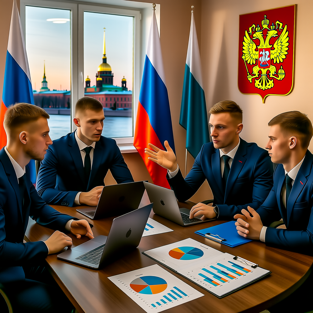 Графическое сопровождение статьи "Госзакупки 2024: Эксклюзивные новости в Ханты-Мансийске [sc name=year][/sc]"